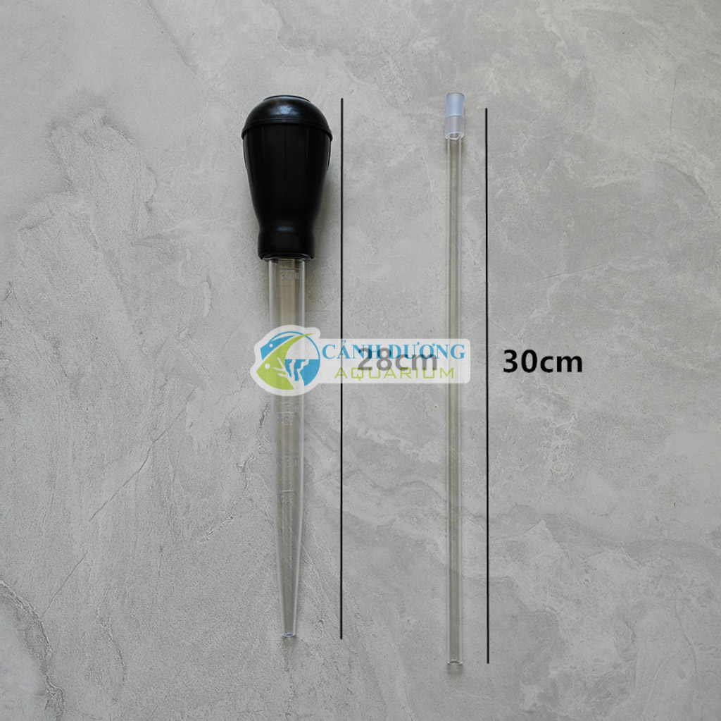 Cây hút cặn, hút phân hồ cá