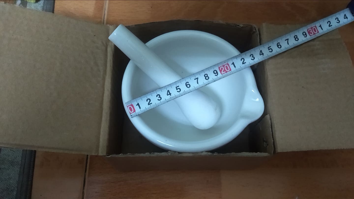 Bộ cối chày sứ cao cấp loại đẹp