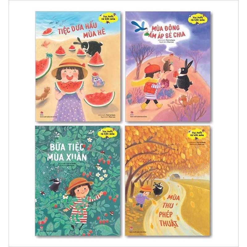 Sách - Combo Vui suốt cả bốn mùa (4 cuốn)