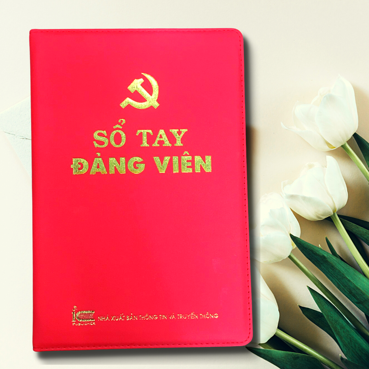 Sổ tay Đảng viên (Bìa da may viền)