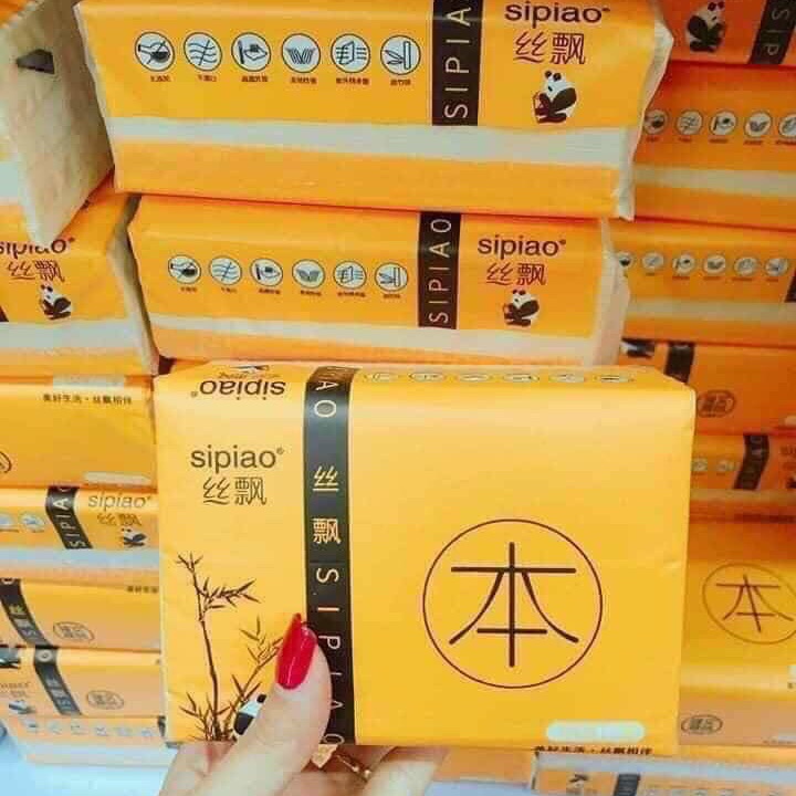 1 gói Khăn giấy gấu trúc sipiao