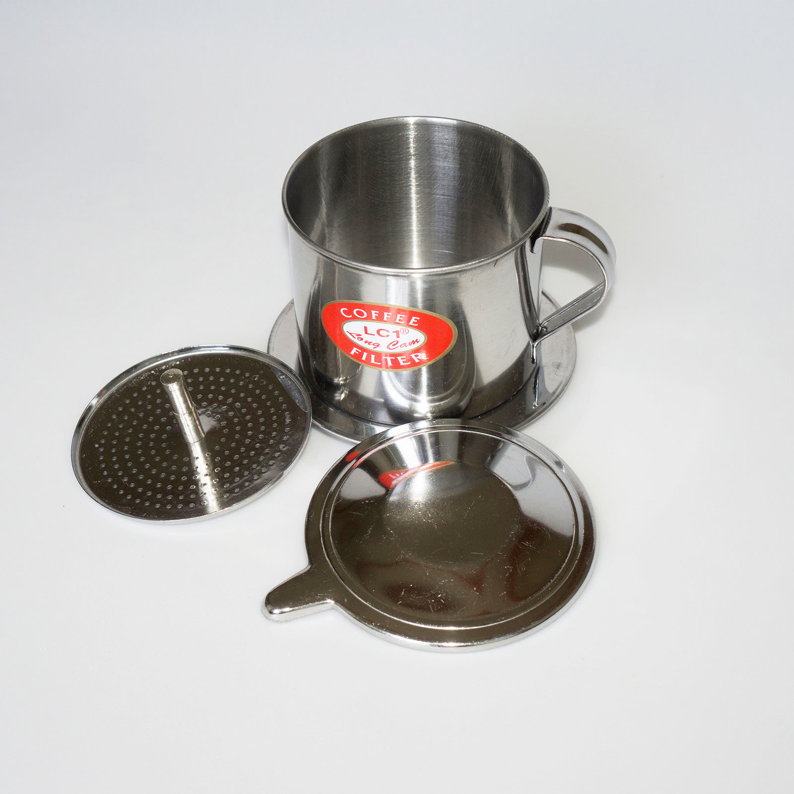 Phin pha cà phê inox LC nhỏ