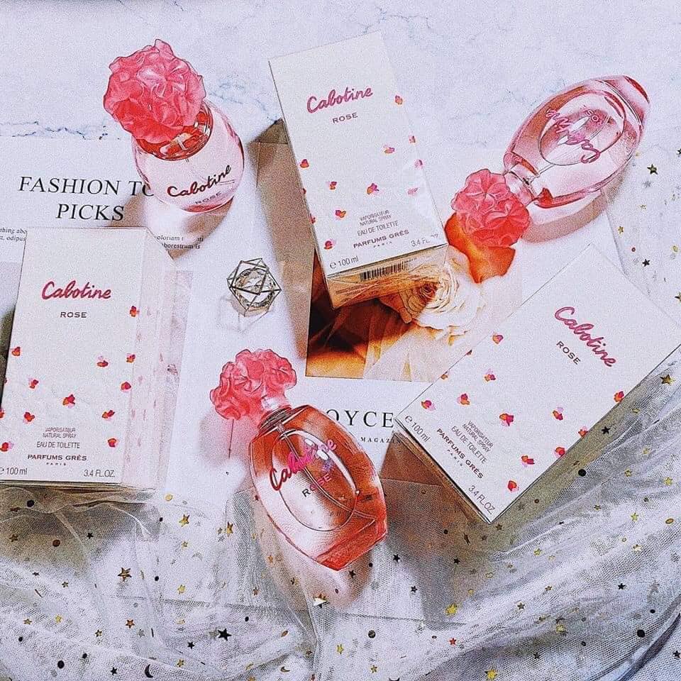 Nước hoa nữ CABOTINE Rose Eau De Toilette 100ml
