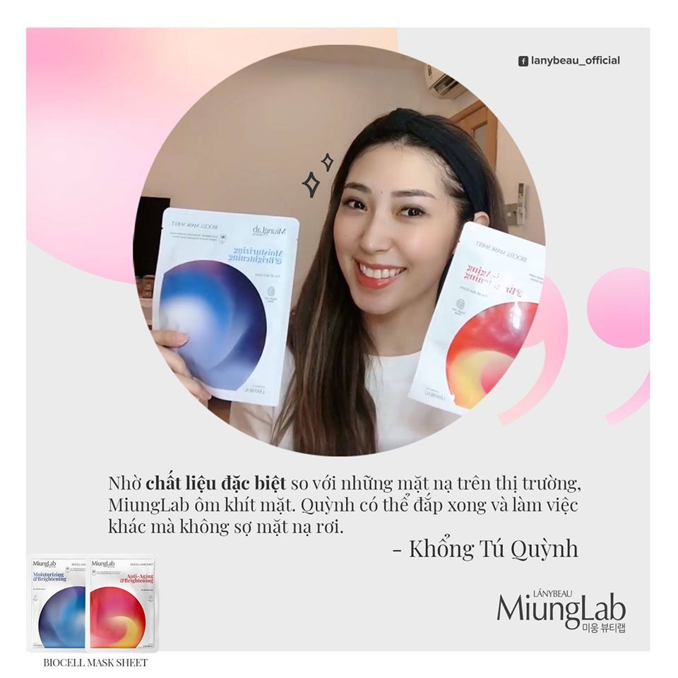 [HCM]MIUNG LAB COMBO 7 MIẾNG