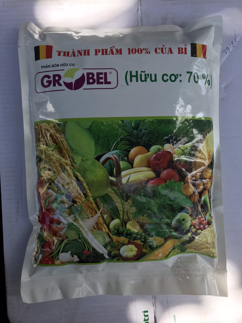 Phân hữu cơ Bỉ Grobel gói 2kg