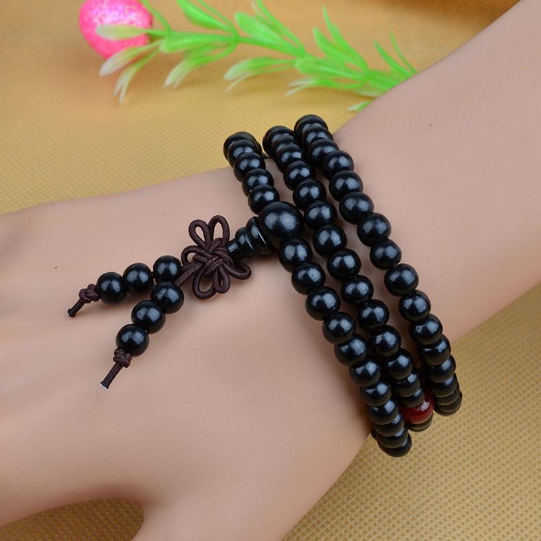 Chuỗi đeo tay hạt gỗ (nhiều màu sắc)