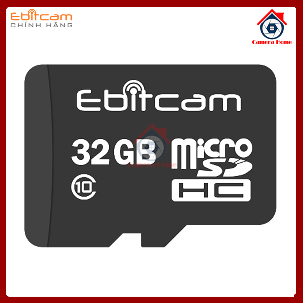 [BÁN LẺ - GIÁ SỈ] Thẻ Nhớ EBITCAM MicroSD 32GB - Camera Home