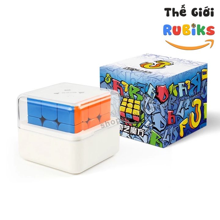 Qiyi mp 3x3 magnetic - rubik 3x3x3 nam châm stickerless