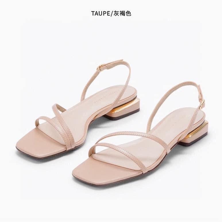 Dép sandal quai chéo gót 2p cao cấp
