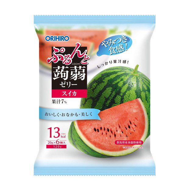 Thạch trái cây ORIHIRO - Nhật Bản - Dưa hấu