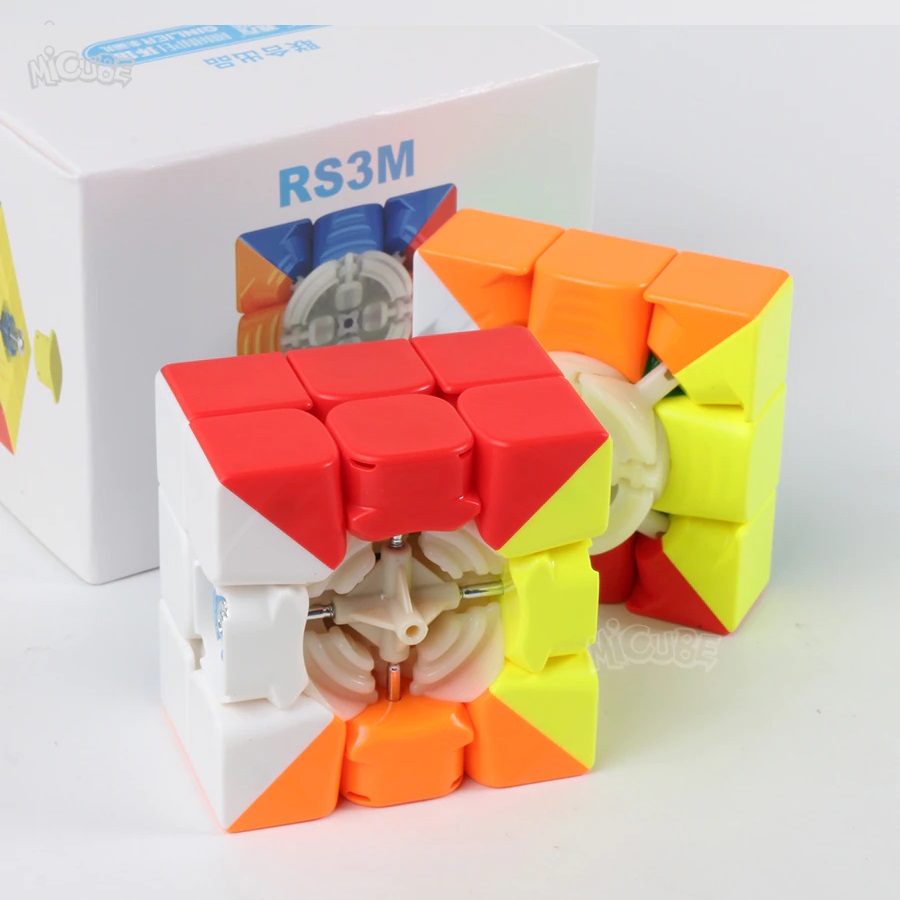 Rubik 3x3 Nam Châm Moyu RS3M Magnetic Flagship Rubic 3 Tầng Khối Lập Phương 3x3x3 Đồ Chơi Trí Tuệ