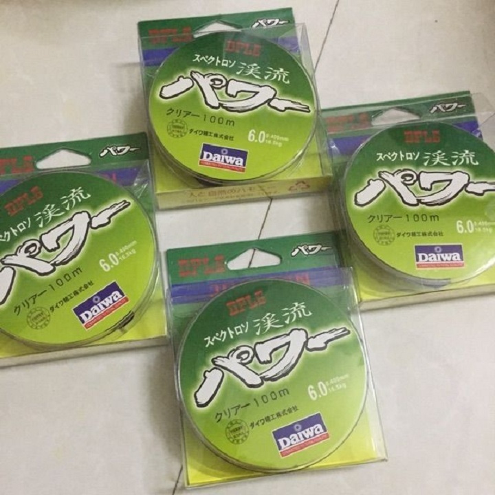 Cước câu cá daiwa 7 màu 100m