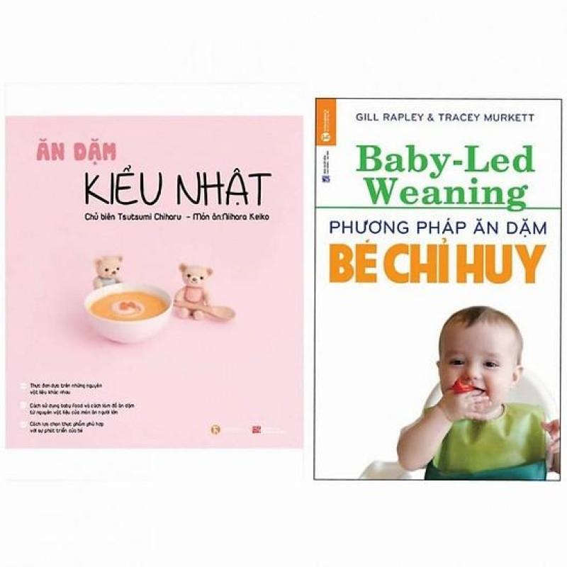 Sách Thật - Combo Ăn dặm kiểu Nhật và Phương pháp ăn dặm bé chỉ huy