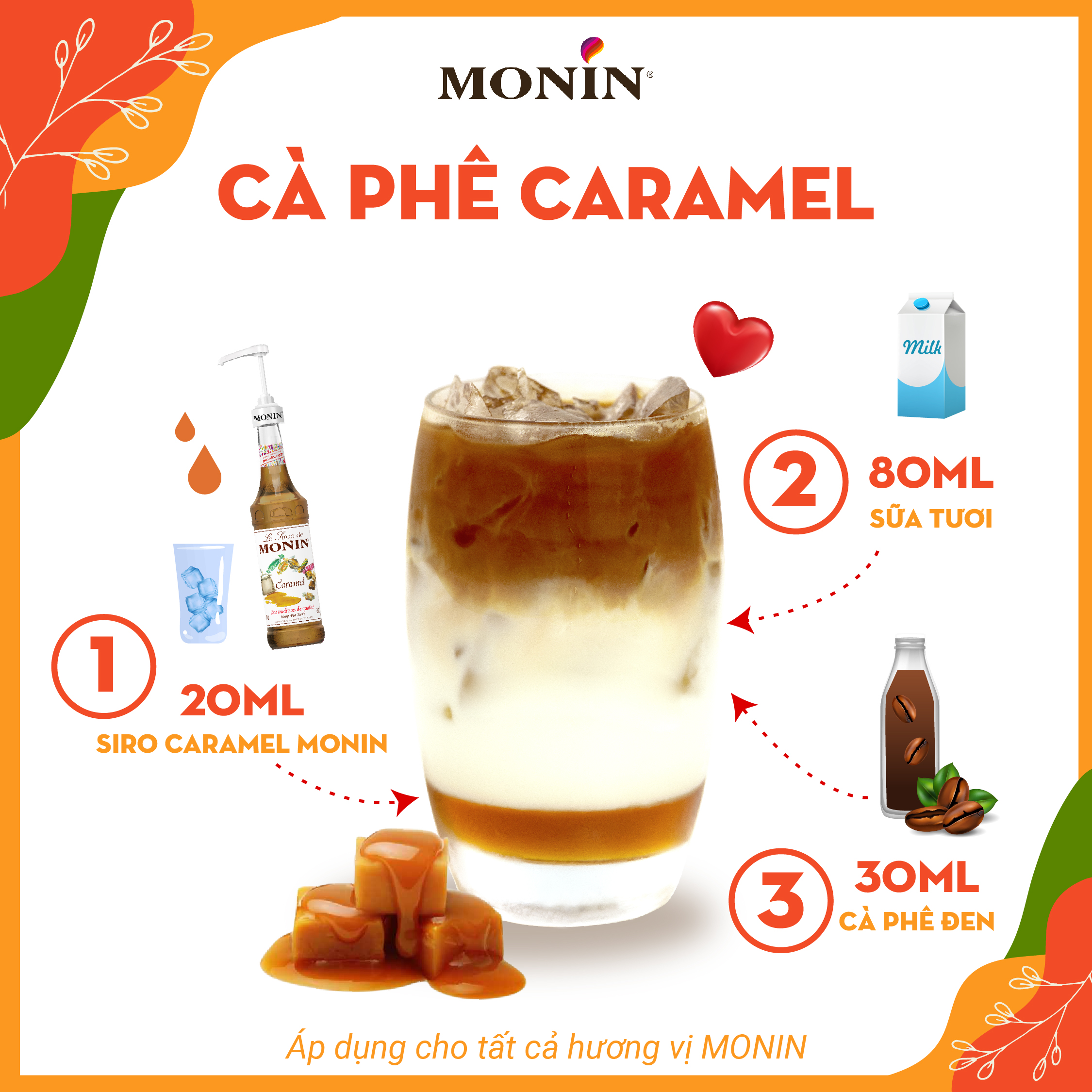 Siro Caramel MONIN - 700ML