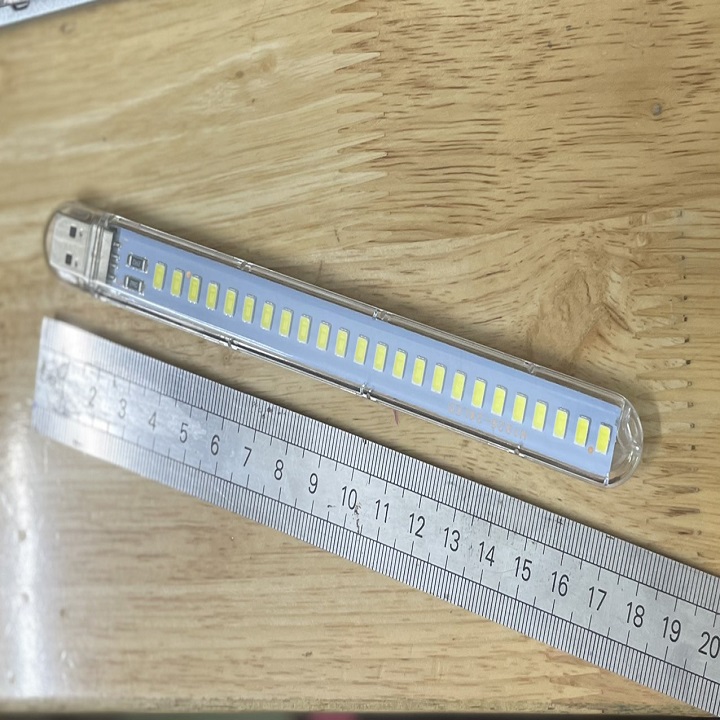 ĐÈN BÓNG LED TRONG SUỐT SIÊU SÁNG SỬ DỤNG ĐẦU USB