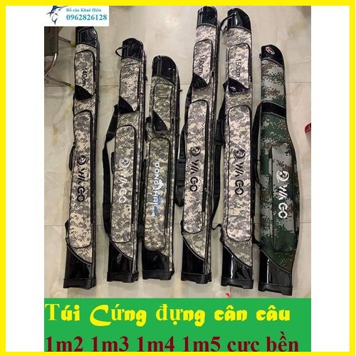 túi cứng đựng cần câu cá wago donghai 1m2 1m3 1m4  (cam kết đổi trả trong 2 tuần đầu)