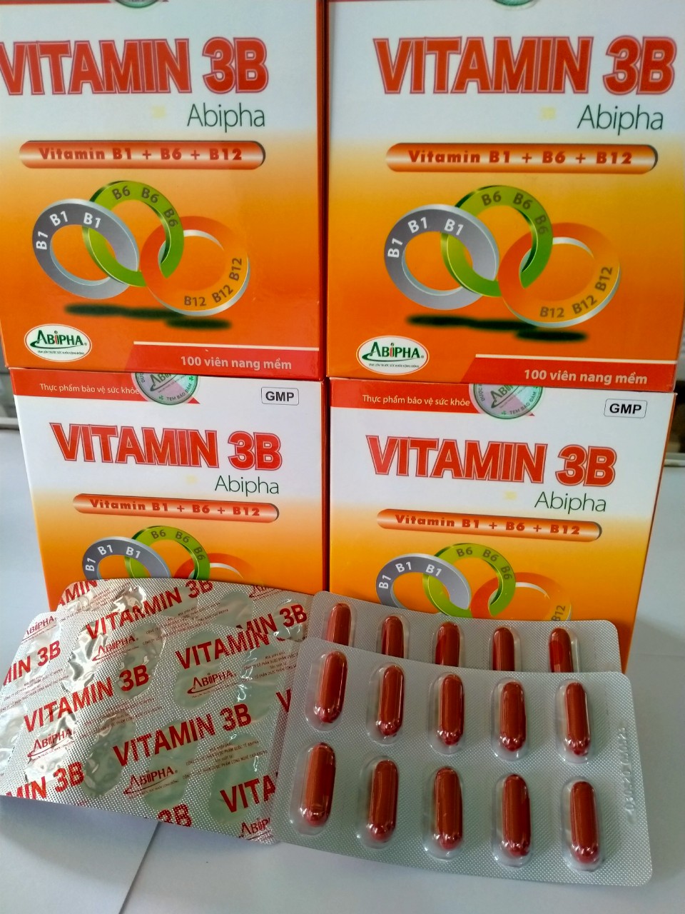 VITAMIN 3B Abipha Hộp 100 viên