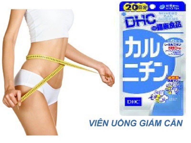 Viên uống giảm cân, tan mỡ L-Carnitine DHC Nhật Bản - giảm cân hiệu quả tại HÀNG NHẬT THỦ ĐỨC