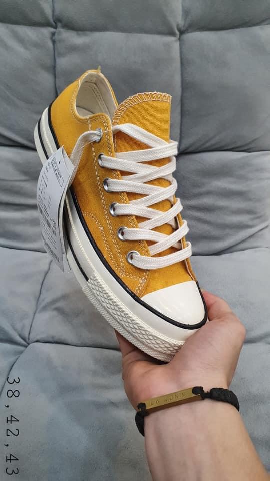 Giày Converse Chuck Taylor All Star 1970s Low Top Vàng (tặng hộp+ bill+nước lau giày)