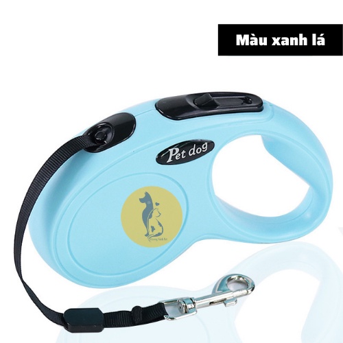 Dây dắt chó tự động thu gọn dài 5m thông minh