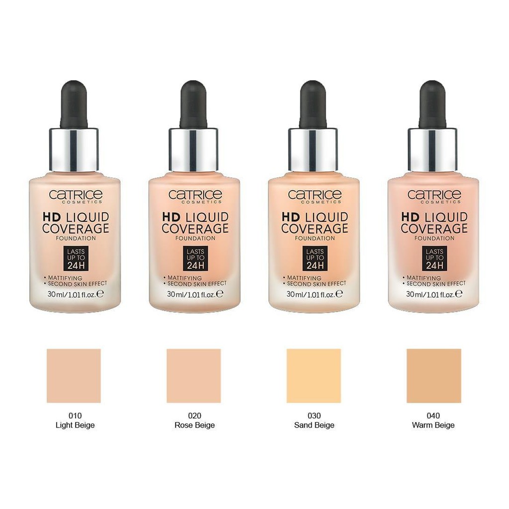 [CHÍNH HÃNG]Kem nền Catrice HD Liquid Coverage 24h