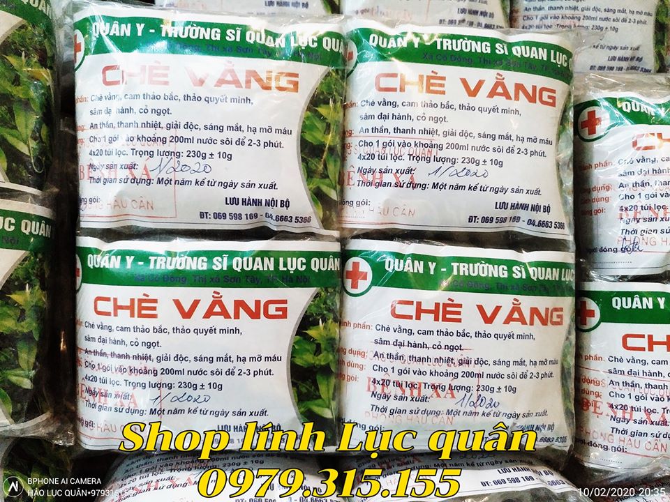 BỊCH 80 TÚI LỌC CHÈ VẰNG HÀNG CHUẨN TRƯƠNG SQLQ 1