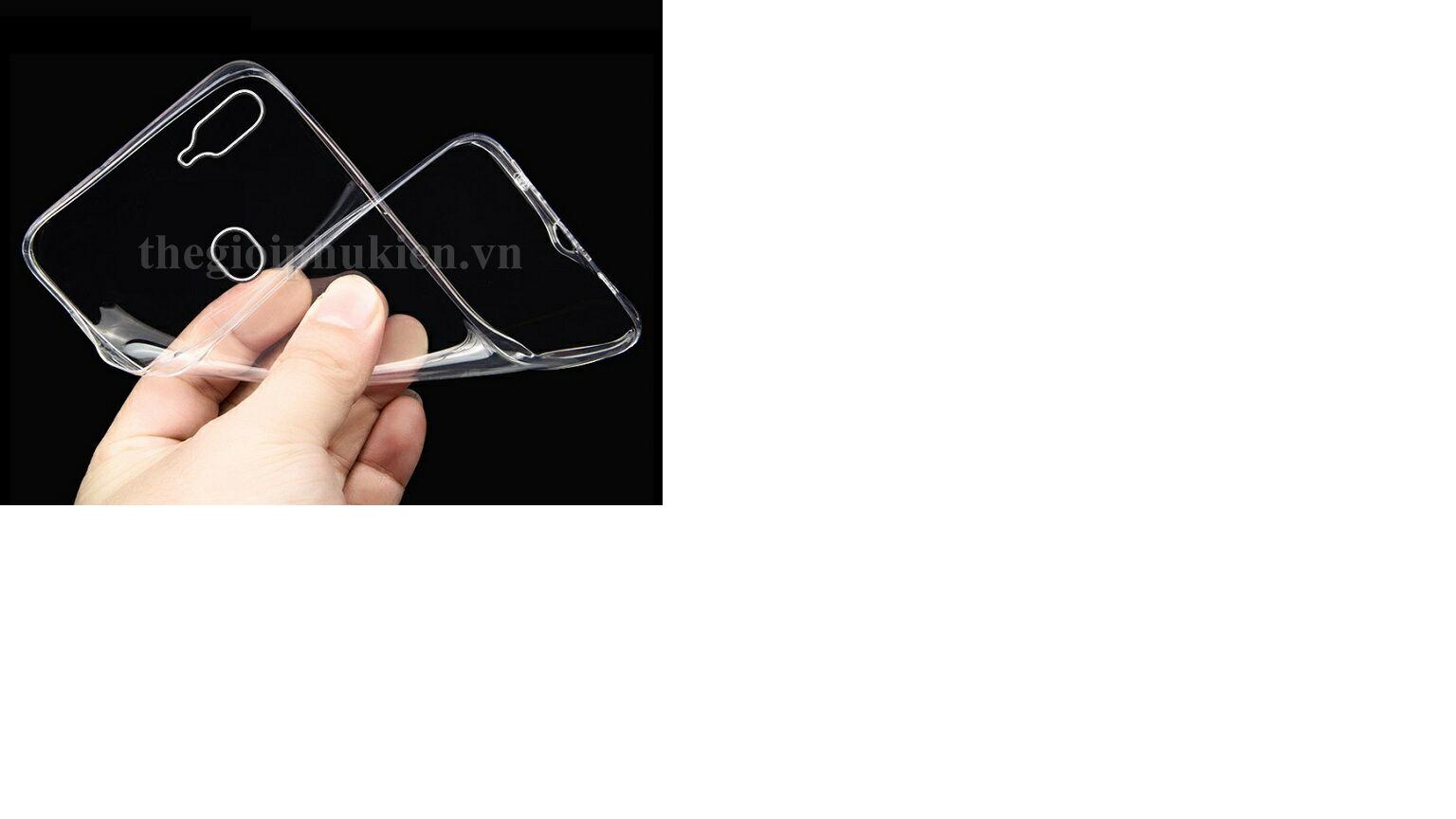 Ốp lưng Oppo A7 dẻo trong suốt cao cấp