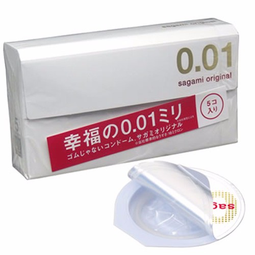 Bao cao su cao cấp siêu mỏng Sagami Original 0.01 ( Hộp 5 chiêc) - Nhật Bản  | Lazada.vn
