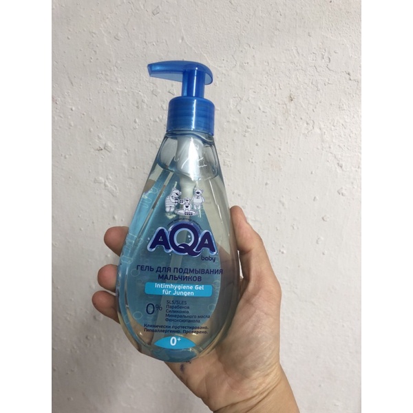 dung dịch vệ sinh cho bé AQA