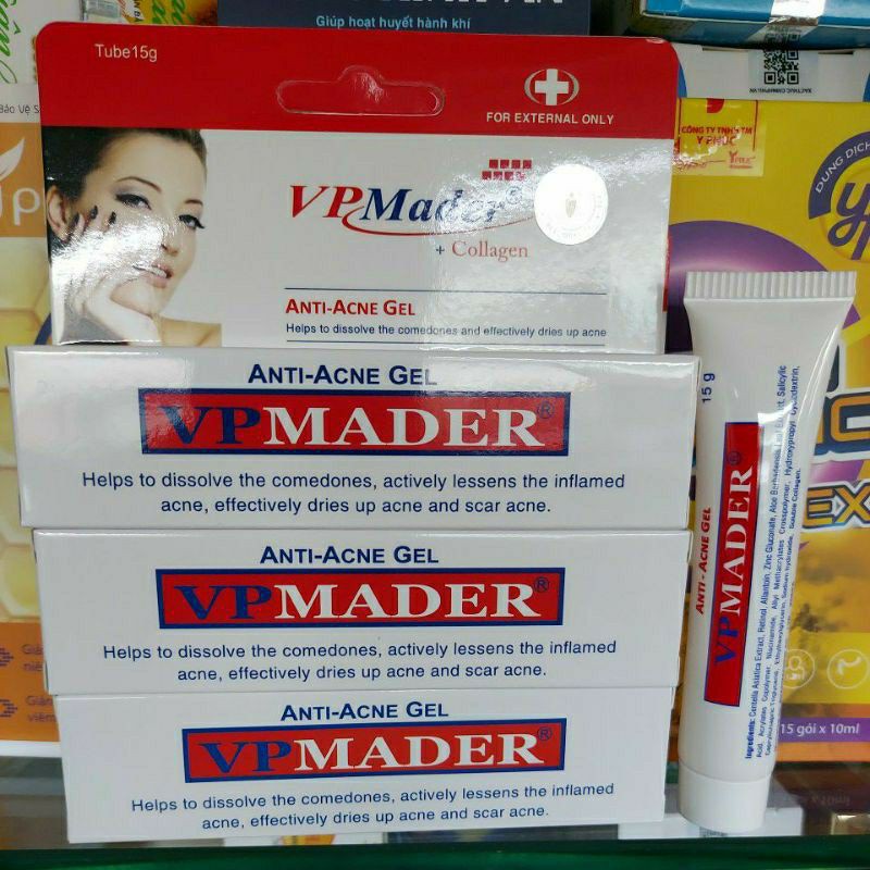 Gel  mụn VP Mader cực hiệu quả
