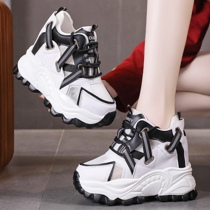 Giày sneakers cao 10cm 636-1053
