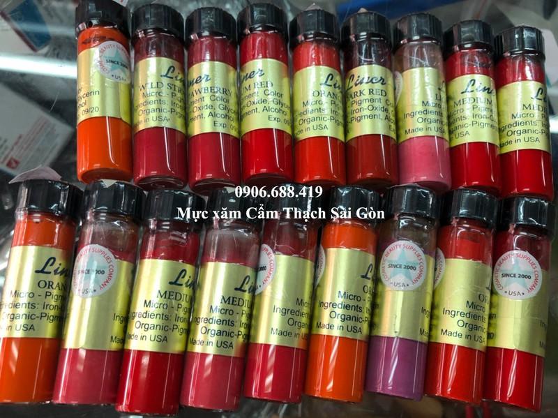 [HCM]Mực xăm Liner Tem Vàng của Mỹ 10ml