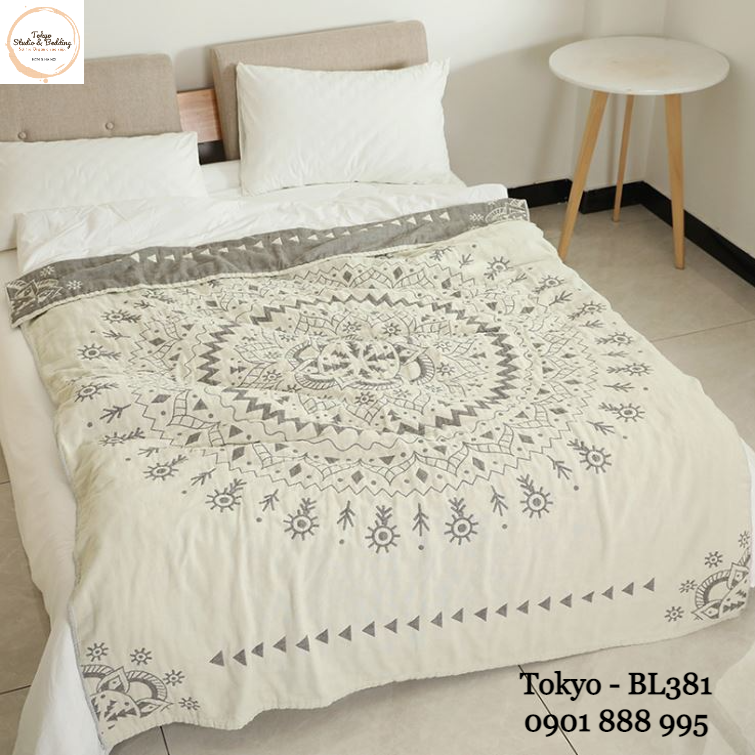 Mẫu 47_Chăn Xô Organic Cotton Dòng Phổ Thông/Basic