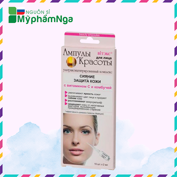 [HCM]Tế bào gốc Ampoules trắng da (hồng)