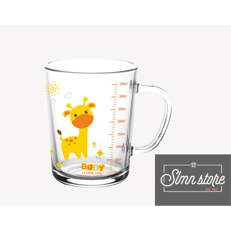 CỐC THỦY TINH YS CÓ CHIA VẠCH 400ML