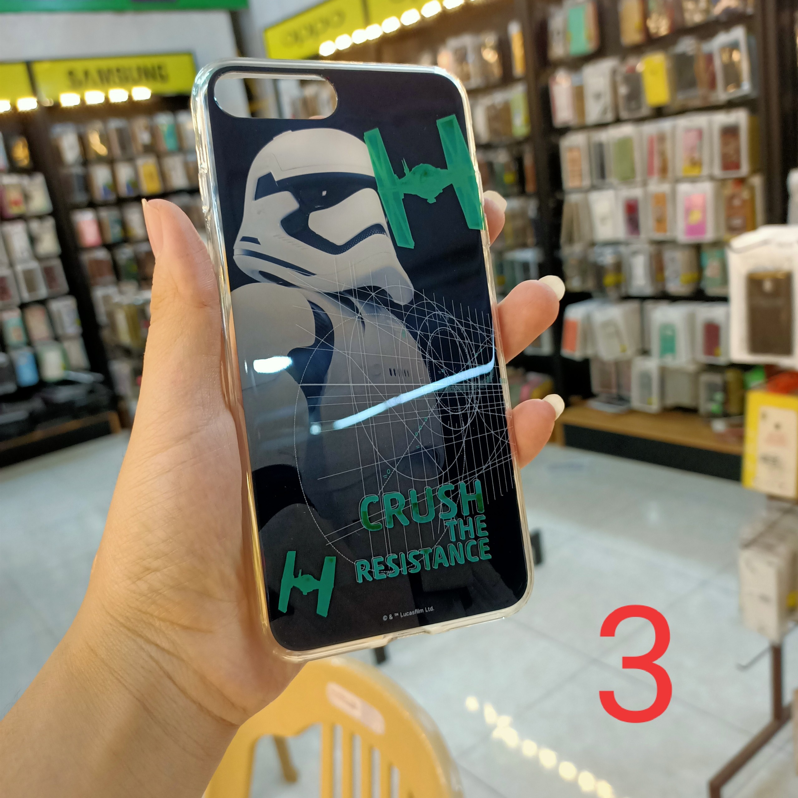 Ốp Lưng Mềm In Hình Nhân Vật Star War Cho Iphone 7G,8G,6 Plus,7 Plus,8 Plus