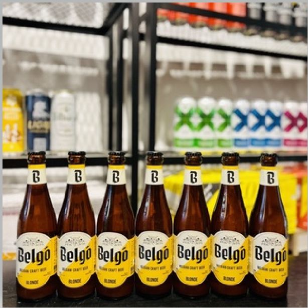 Bia thủ công Belgo chai 330ml - 4.7%-10%