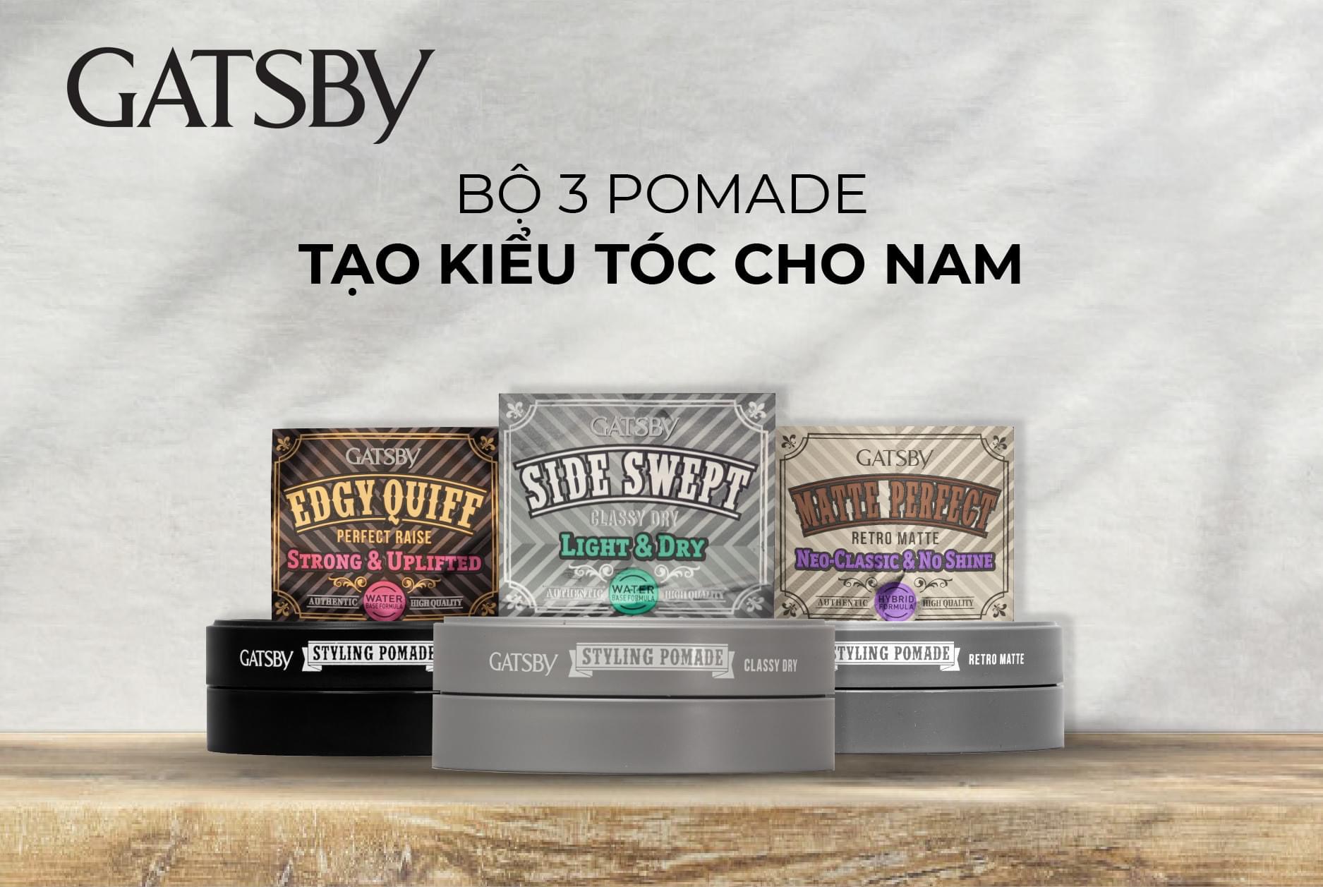GATSBY POMADE VUOT TOC RETRO MATTE 75G