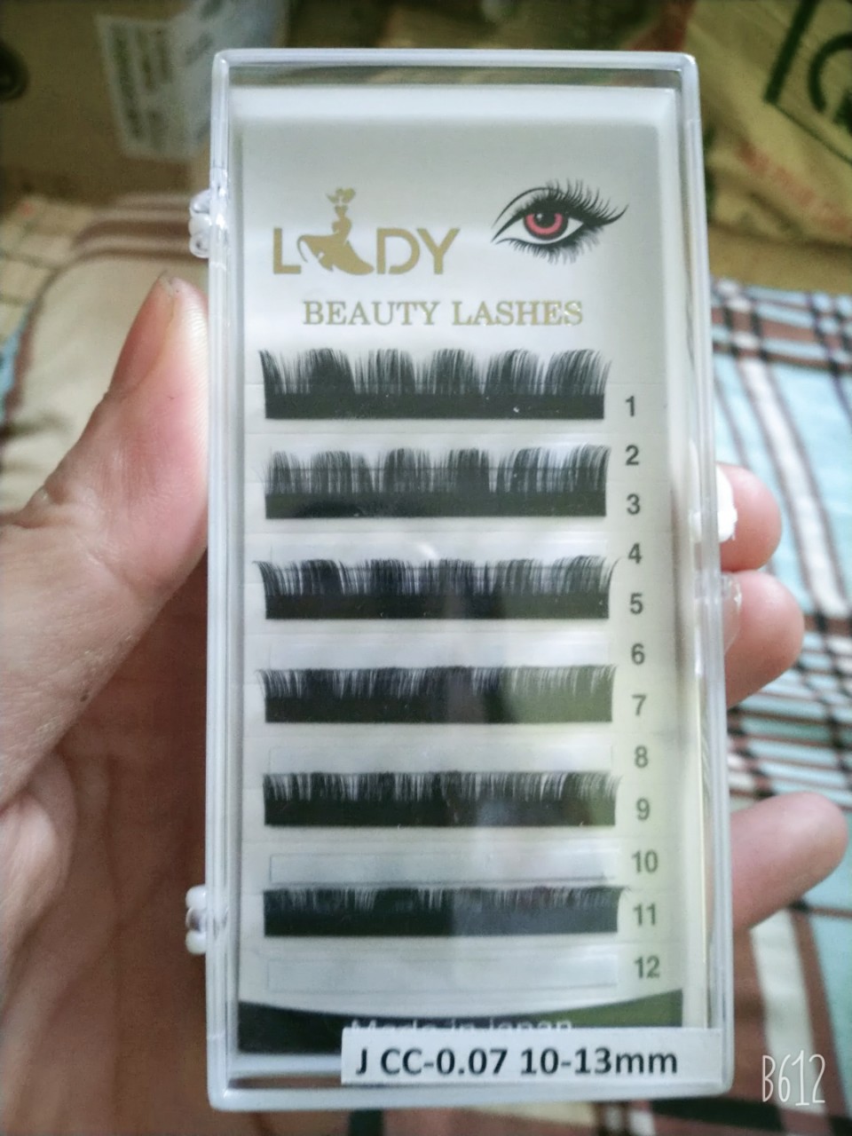 Mi Katun Có Độ Cong CC, Độ Dày 0.07 và Độ Dài 10-13mm