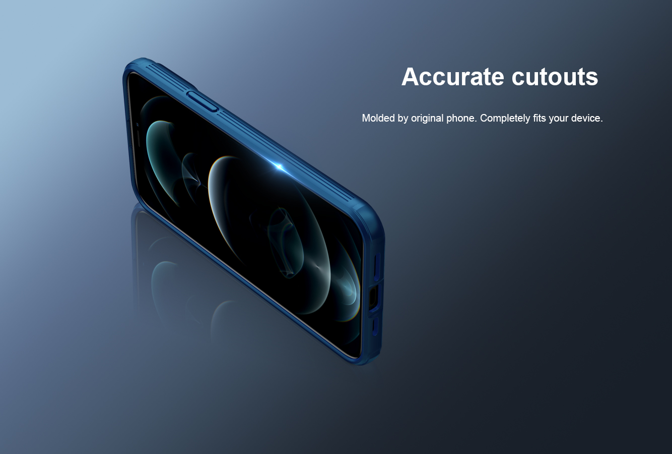 [ỐP LƯNG BẢO VỆ CAMERA] iPhone 12/ 12 Pro/ 12 Pro Max hiệu Nillkin Camshield
