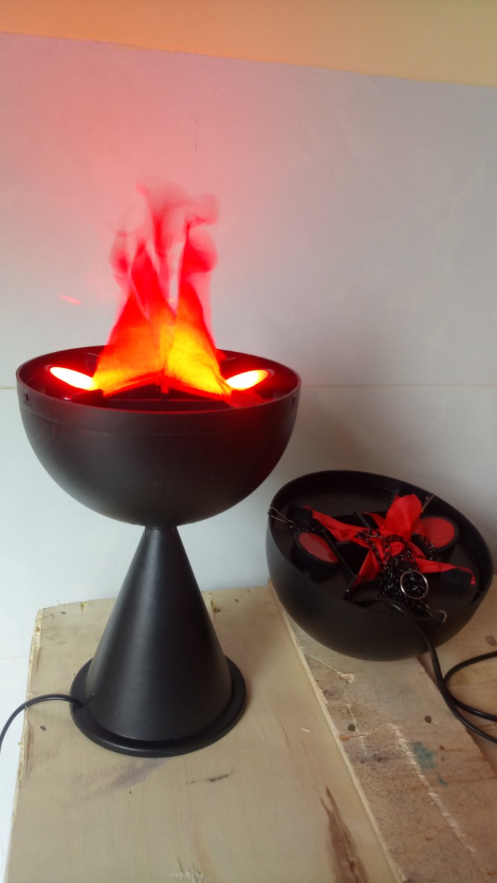 [HCM]ĐÈN LỬA GIẢ ĐỂ BÀN- CHẢO LỬA NẤU BÁNH CHƯNG - ĐÈN TRANG TRÍ SÂN KHẤU - LỬA PHONG THỦY