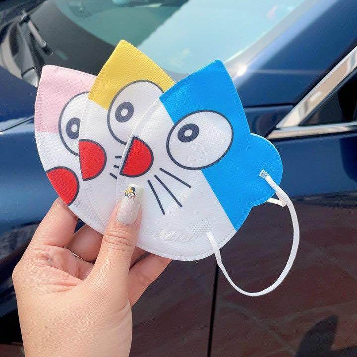 Khẩu Trang 5d cho bé từ 3_10tuổi thùng 100 cái