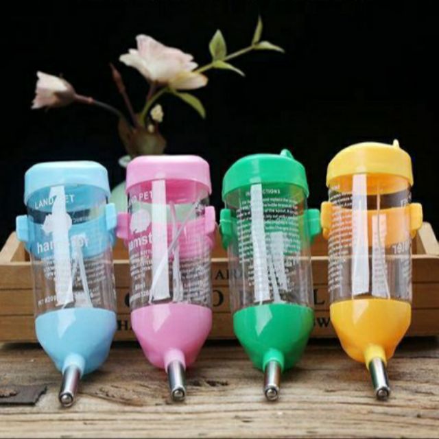 Bình nước bi 80ml cho hamster /sóc / nhím - T3 PETS SHOP