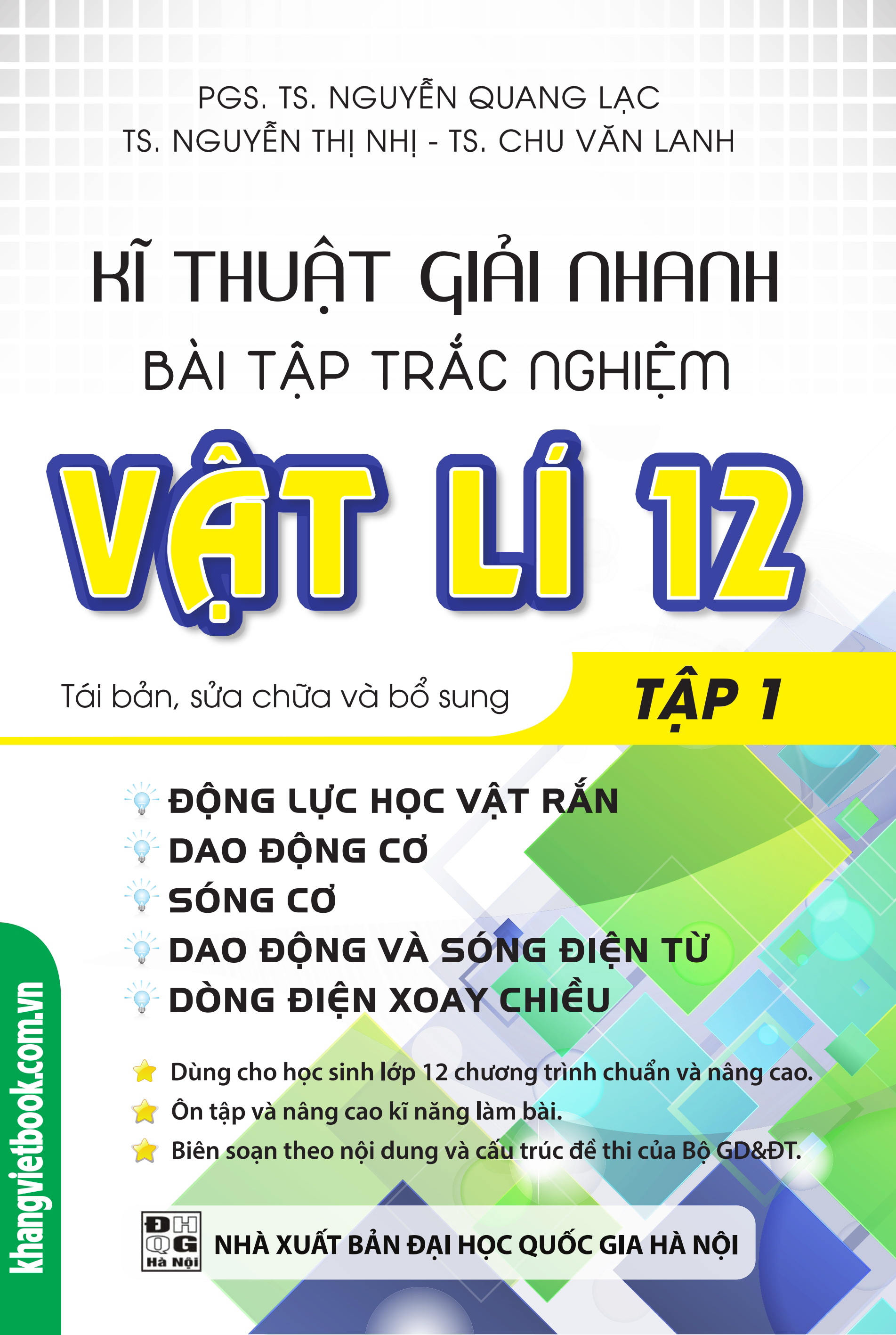 [HCM]Kĩ Thuật Giải Nhanh Bài Tập Trắc Nghiệm Vật Lí 12 Tập 1