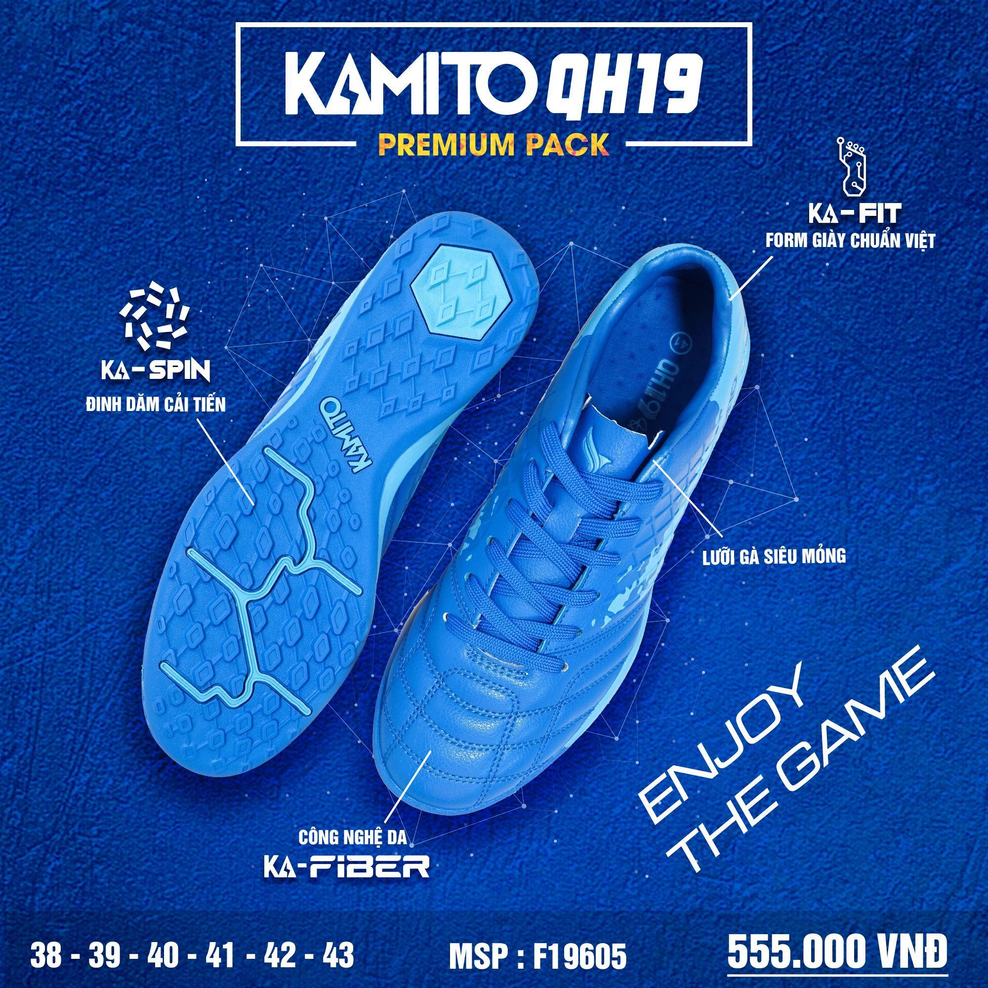 Giày đá bóng quang hải Kamito QH19