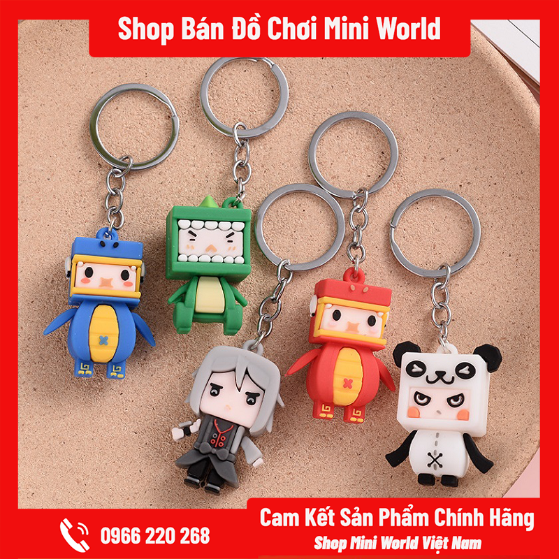 Móc Khóa Mini World Cực Đẹp
