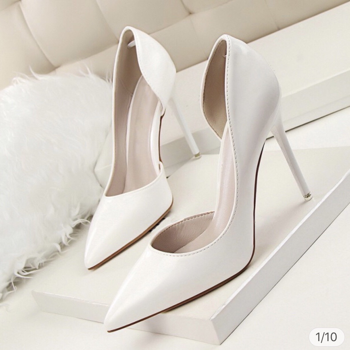 Giày Cao Gót Hở Eo 9P - VNXK Cao Cấp - Full size 34-40