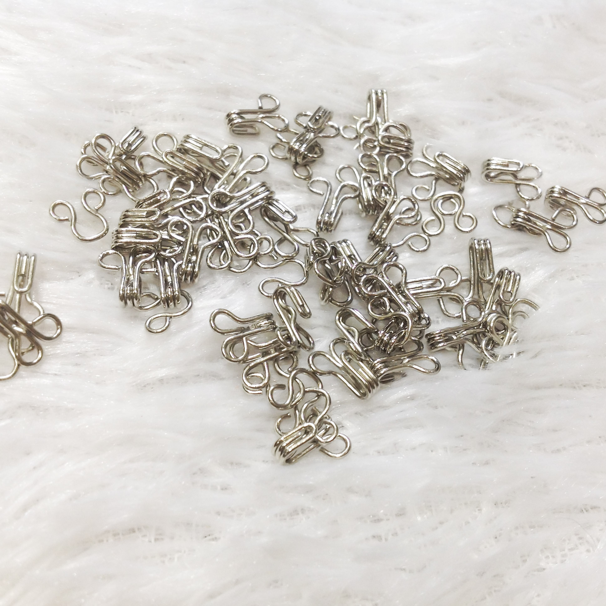 10 cái móc cài áo dài móc gài quần áo nam nữ phụ liệu may mặc