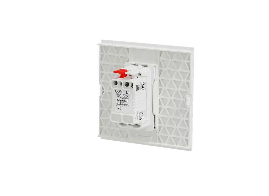 Công tắc 1 chiều 16AX, size E - Mặt 3 thiết bị AvatarOn A Schneider Electric