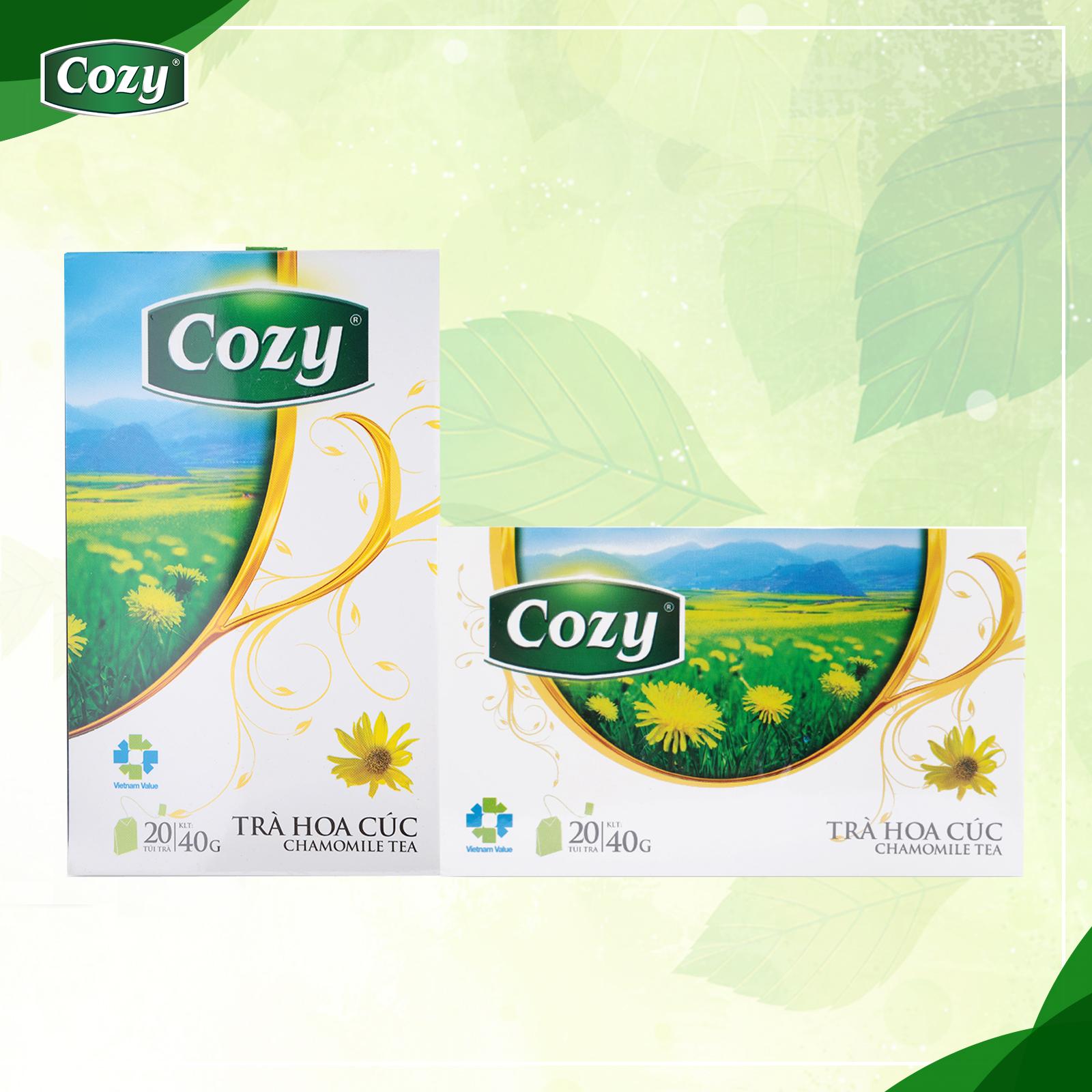 Trà túi lọc cozy hoa cúc 40g (20 gói x 2g)